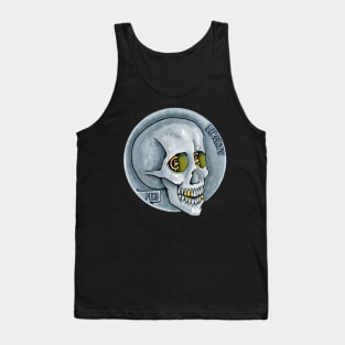 Skull Coin Hobo Nickel Tank Top